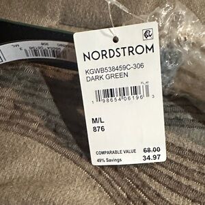 Kurt Geiger Dark Green Belt